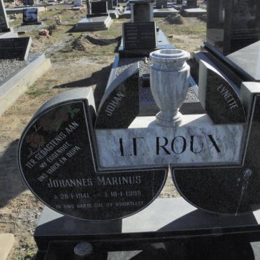 ROUX Johannes Marinus, Le 1941-1995 