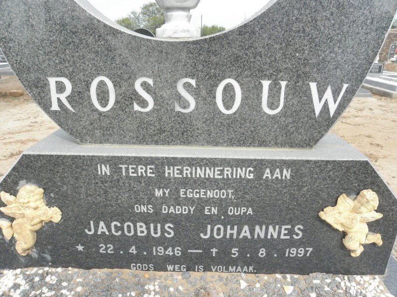 ROSSOUW Jacobus Johannes 1946-1997