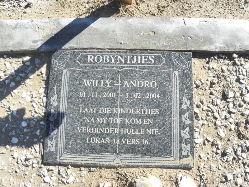 ROBYNTJIES Willy-Andro 2001-2004