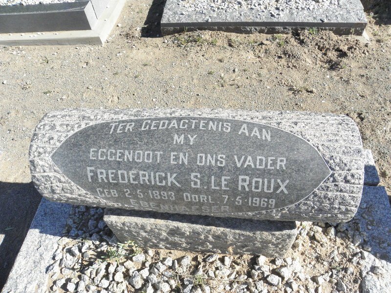 ROUX Frederick S.,Le 1893-1969 
