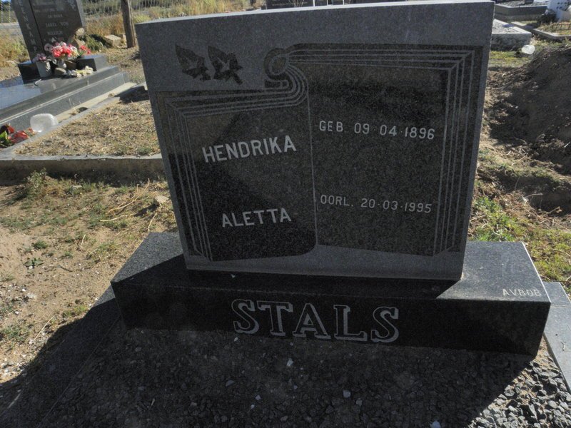 STALS Hendrika Aletta 1896-1995