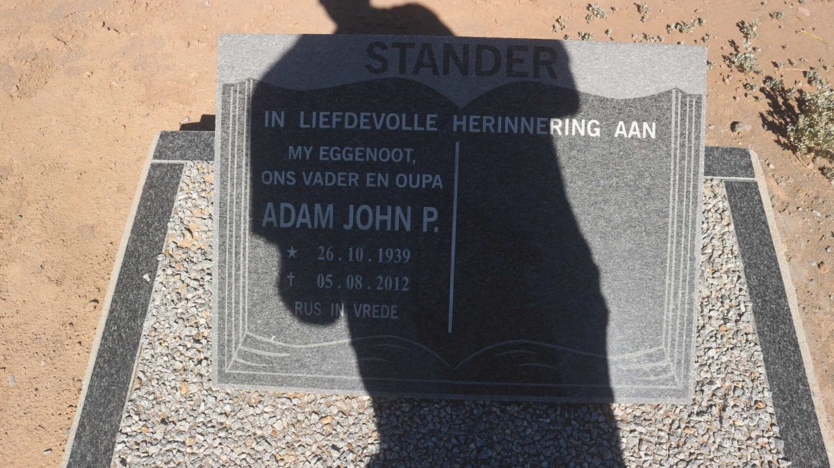 STANDER Adam John P. 1939-2012