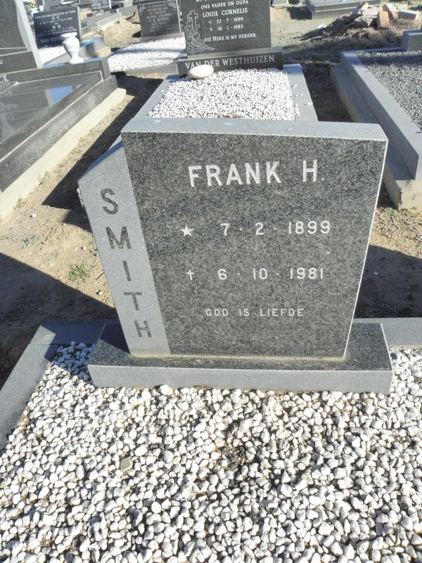 SMITH Frank H. 1899-1981