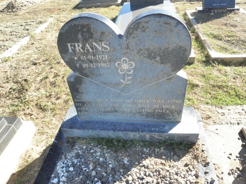 SWARTS Frans 1921-1992