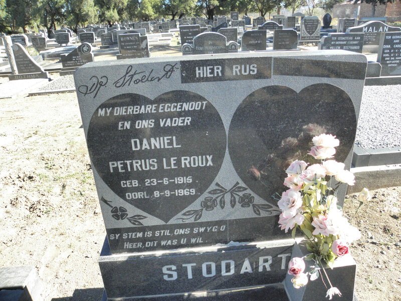STODART Daniel Petrus Le Roux 1915-1969