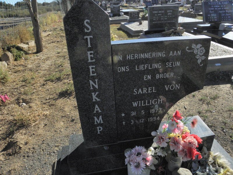 STEENKAMP Sarel Von Willigh 1973-1994