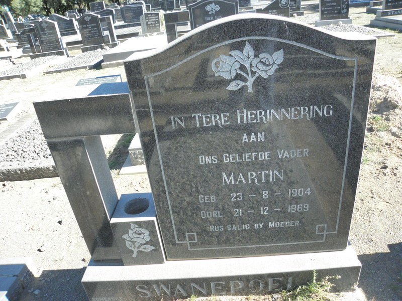 SWANEPOEL Martin 1904-1969