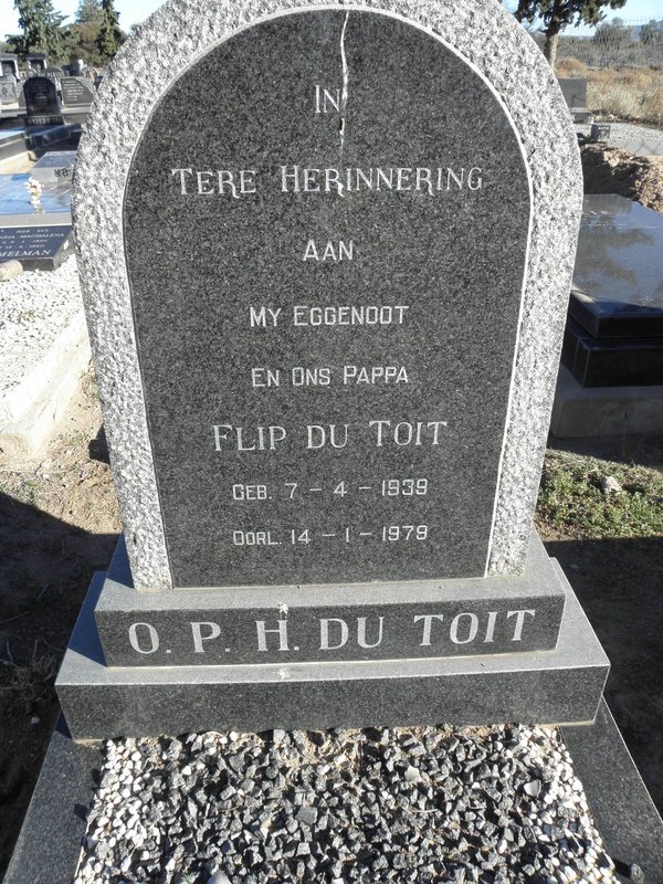 TOIT O.P.H., du 1939-1979