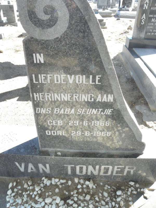TONDER Baba, van 1968-1968