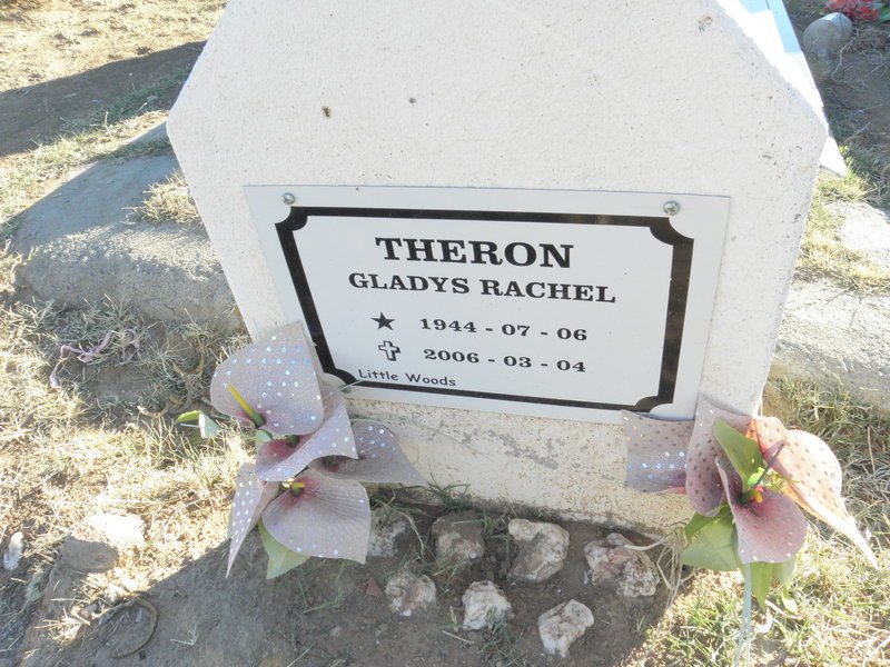 THERON Gladys Rachel 1944-2006