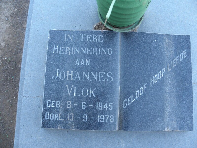 VLOK Johannes 1945-1978