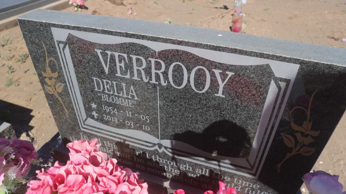 VERROOY Delia 1954-2013