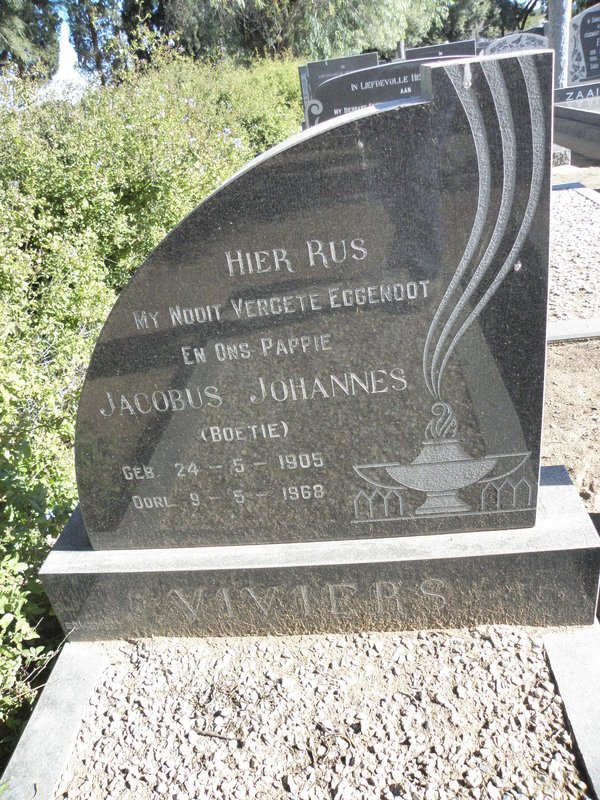 VIVIERS Jacobus Johannes 1905-1968