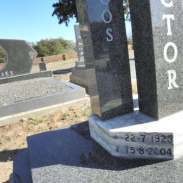 VICTOR Koos 1923-2004 &amp; Martha 1923-1991 