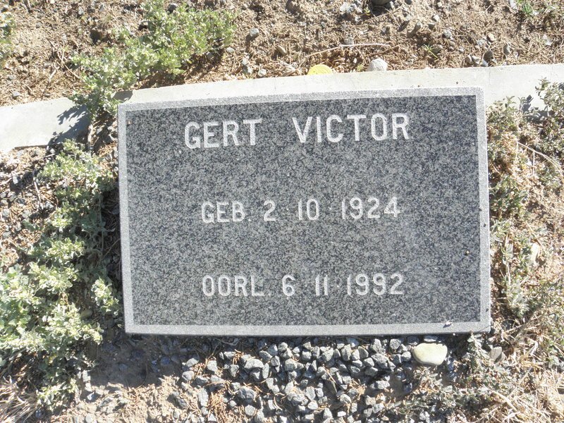 VICTOR Gert 1924-1992