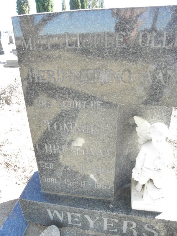 WEYERS Tommie Christiaan 1965-1967