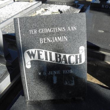 WEILBACH Benjamin 1925-