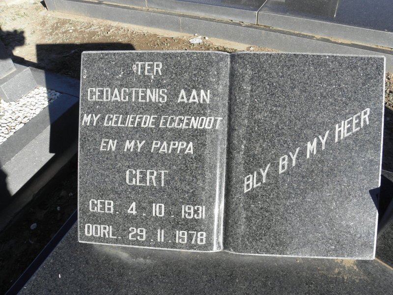 ? Gert 1931-1978