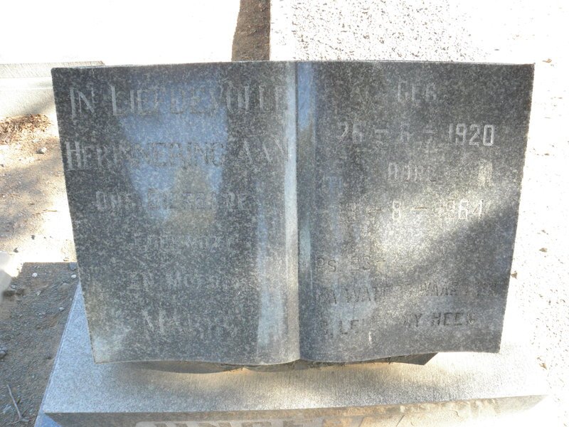 ? Marie 1920-1964