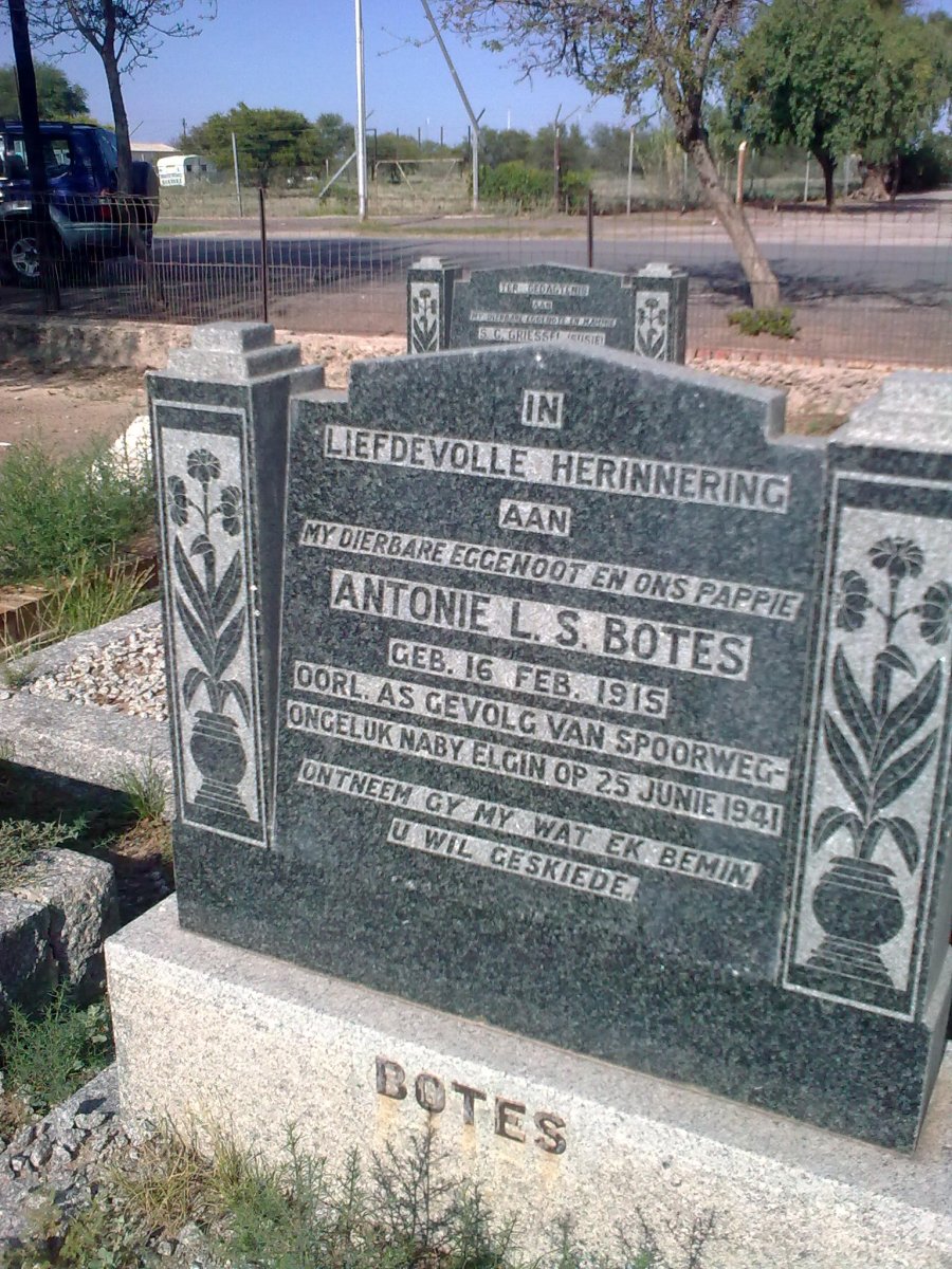 BOTES Antonie L.S. 1915-1941