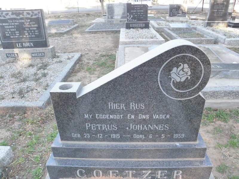 COETZER Petrus Johannes 1915-1959