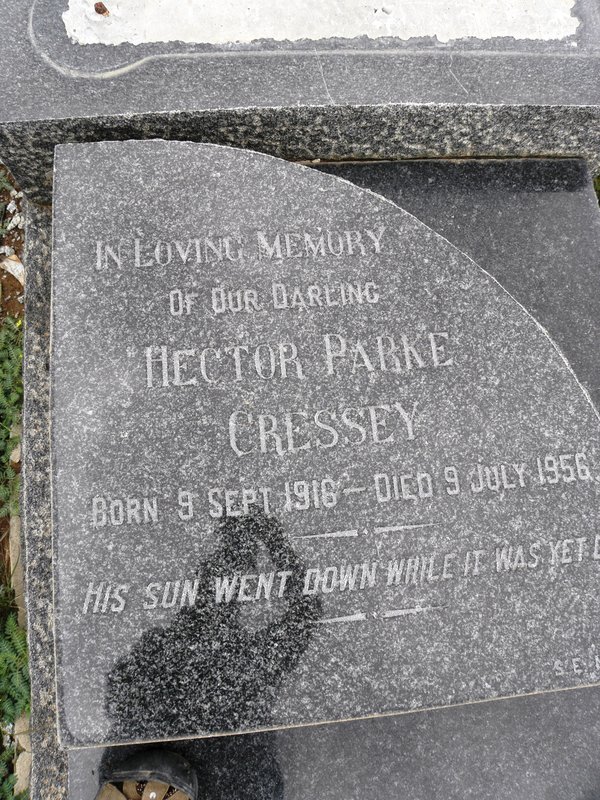 CRESSEY Hector Parke 1916-1956