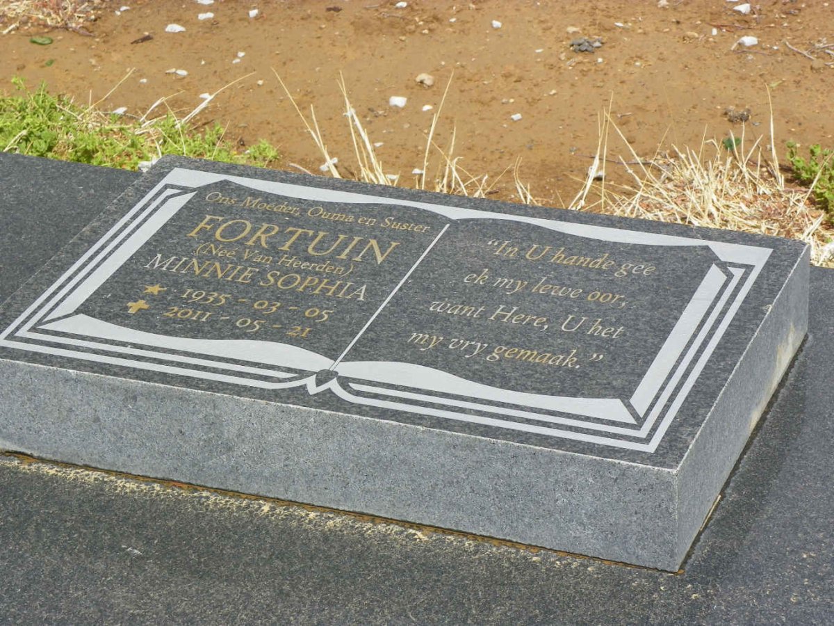 FORTUIN Minnie Sophia 1935-2011