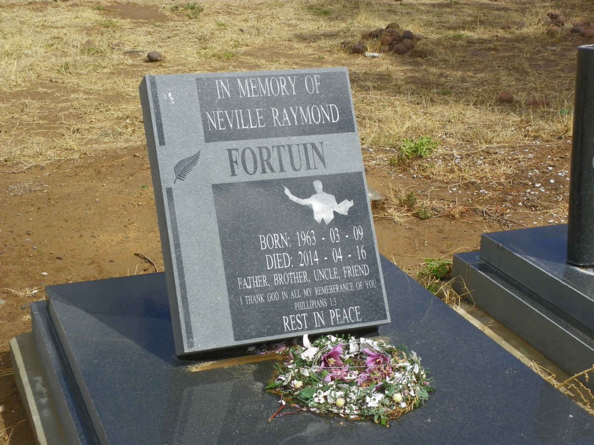 FORTUIN Neville Raymond 1963-2014