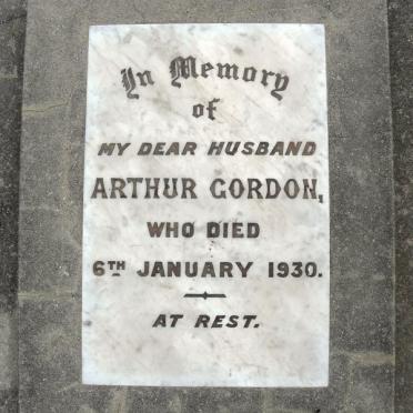 GORDON Arthur -1930