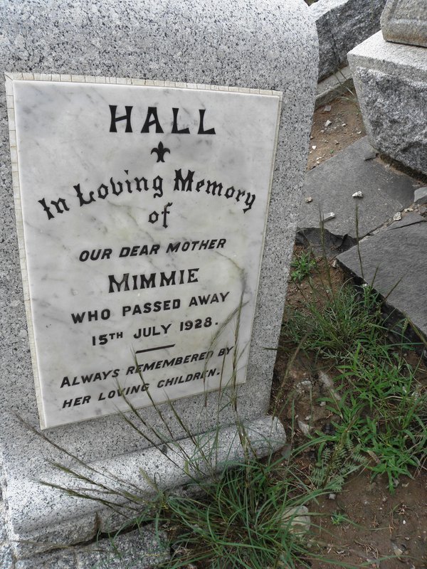 HALL Mimmie -1928