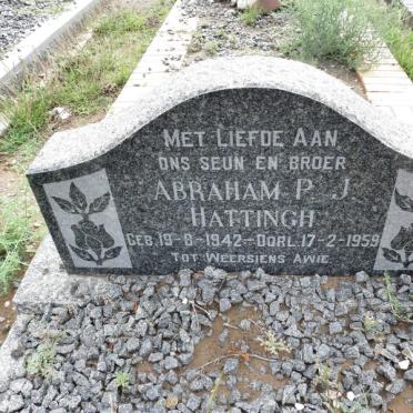 HATTINGH Abraham P.J. 1942-1959