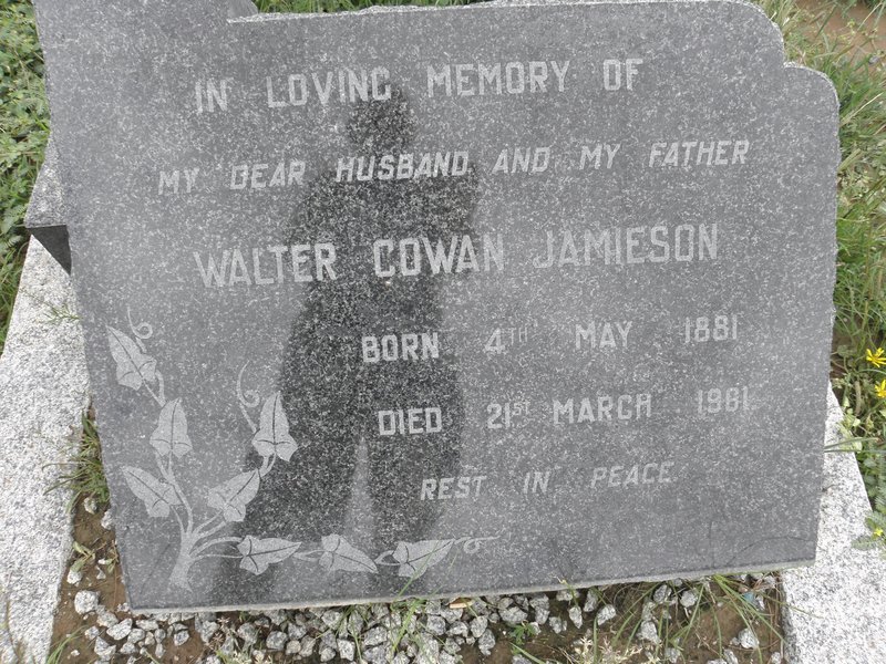 JAMIESON Walter Cowan 1881-1961