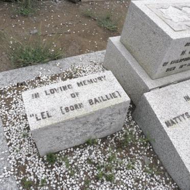 JAGER Lel, de nee BAILLIE -1953 :: DE JAGER Mattys Gustaf 1885-1952