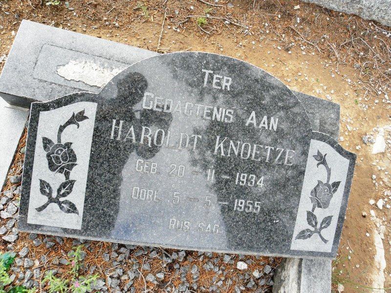 KNOETZE Haroldt 1934-1955