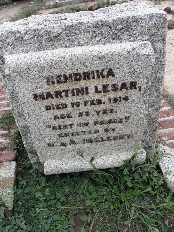 LESAR Hendrika Martini -1914