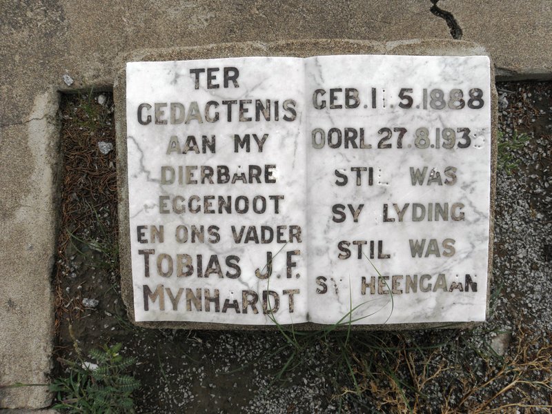 MYNHARDT Tobias J.F. 1888-1935