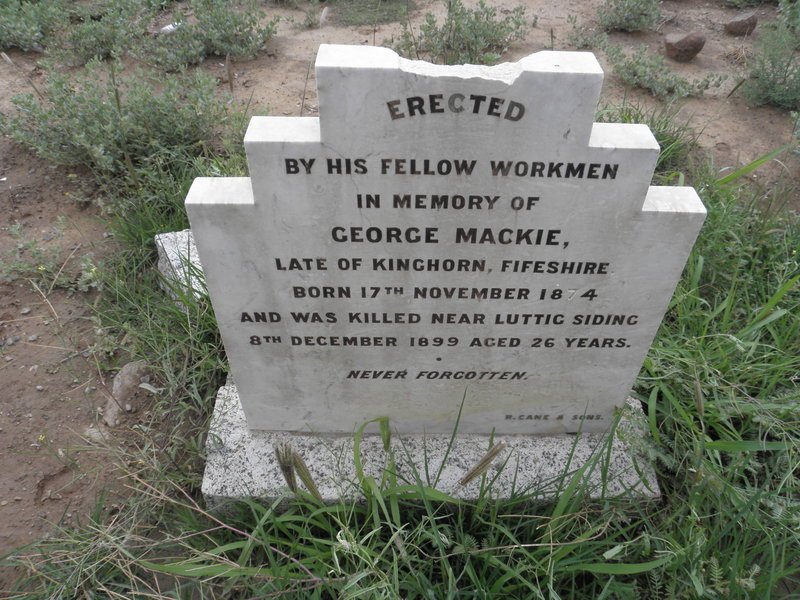 MACKIE George 1874-1899