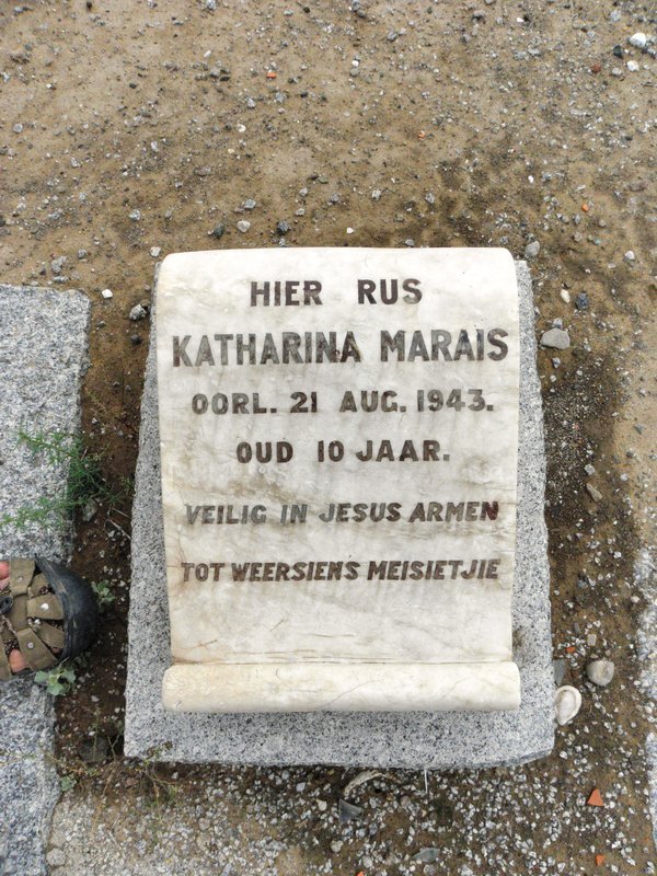 MARAIS Katharina -1943