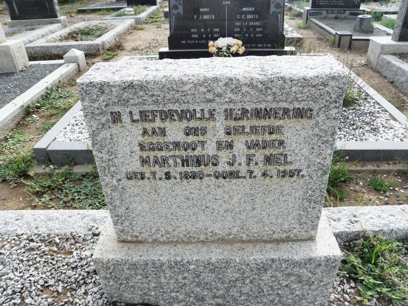 NEL Marthinus J.F. 1880-1957