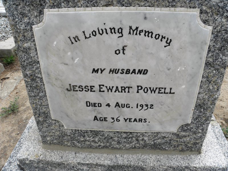 POWELL Jesse Ewart -1932
