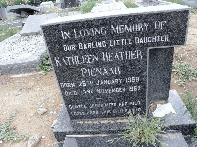 PIENAAR Kathleen Heather 1959-1962