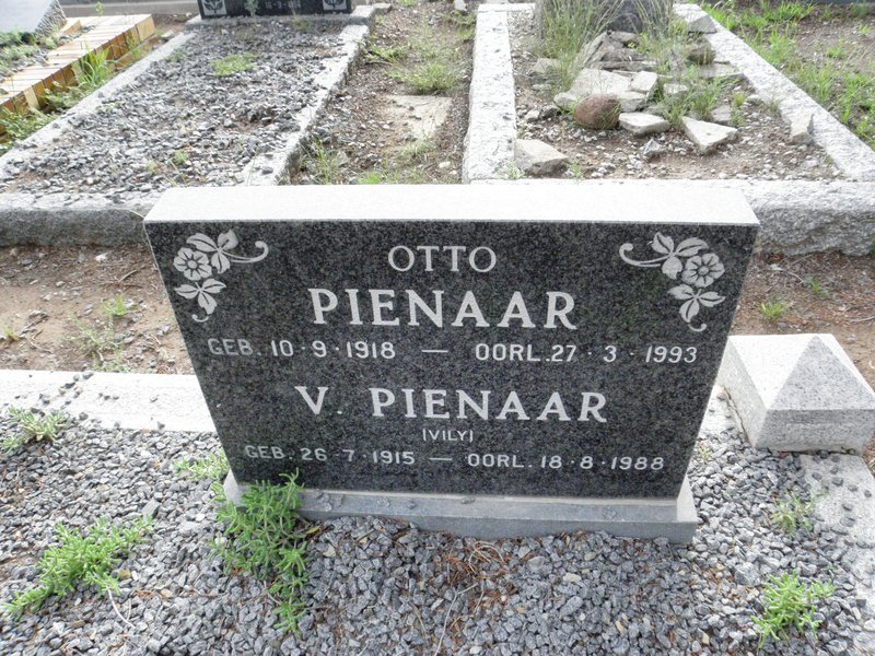 PIENAAR Otto 1918-1993 &amp; V. 1915-1988