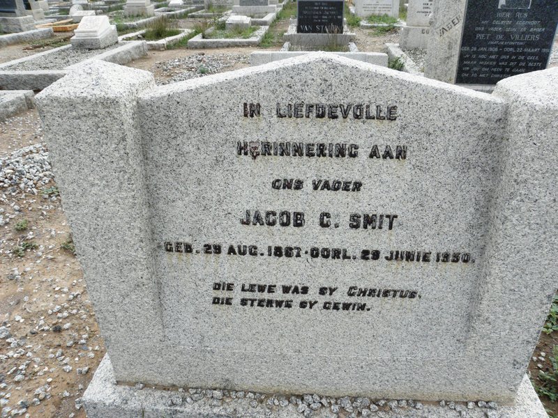 SMIT Jacob C. 1867-1950