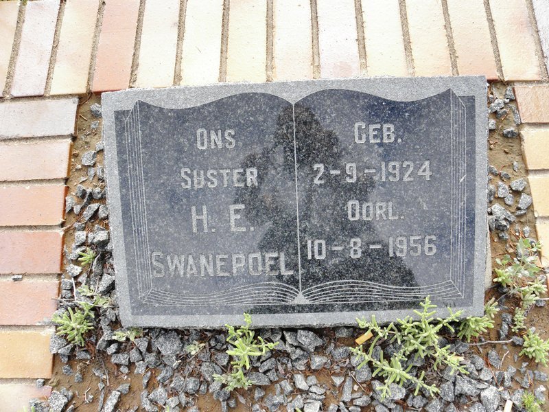 SWANEPOEL H.E. 1924-1956