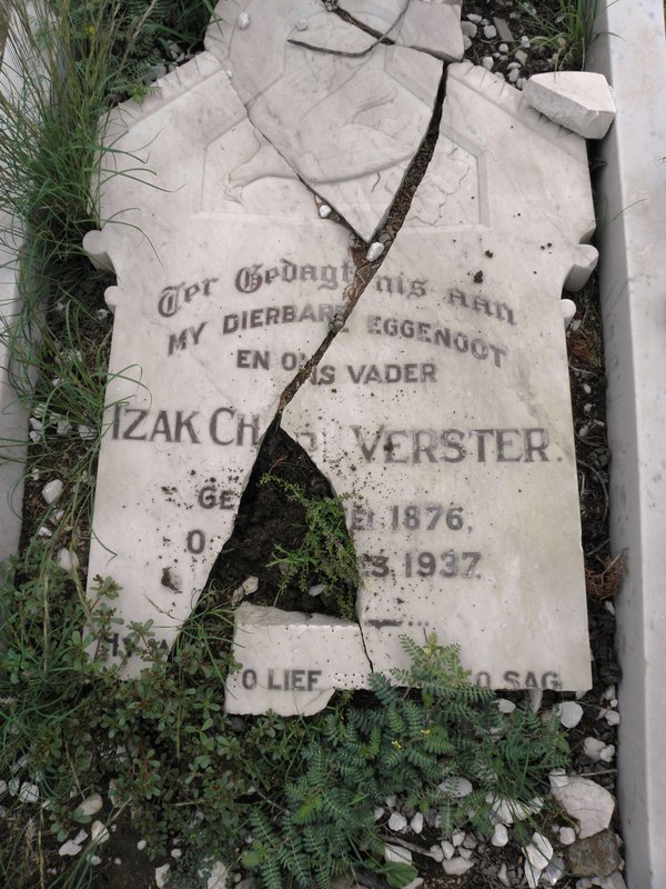 VERSTER Izak Charl 1876-1937