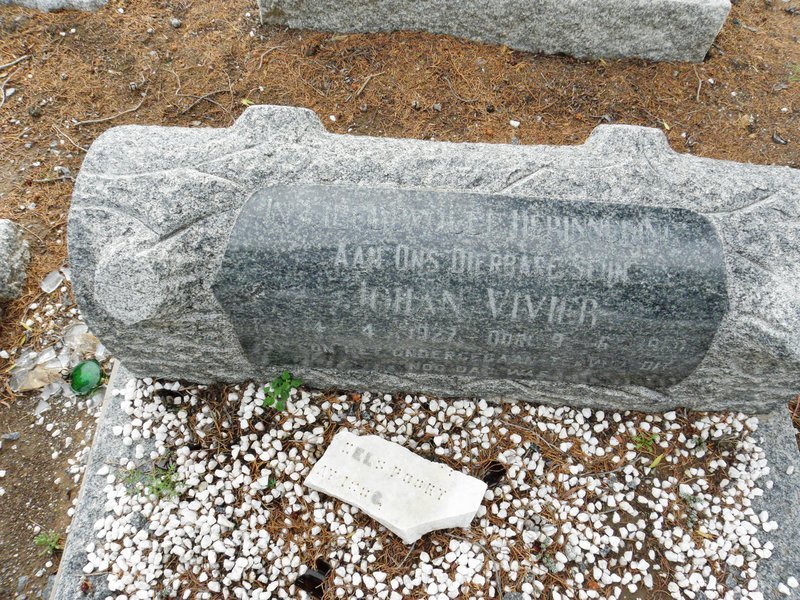 VIVIER Johan 1927-1950