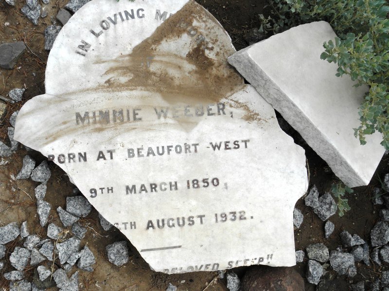 WEEBER Mimmie 1850-1932