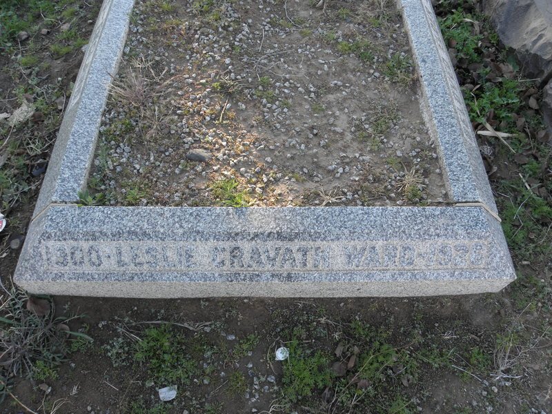 WARD Leslie Gravath 1900-1926