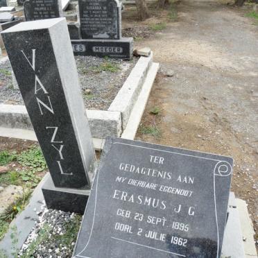 ZYL Erasmus J.G., van 1895-1962 