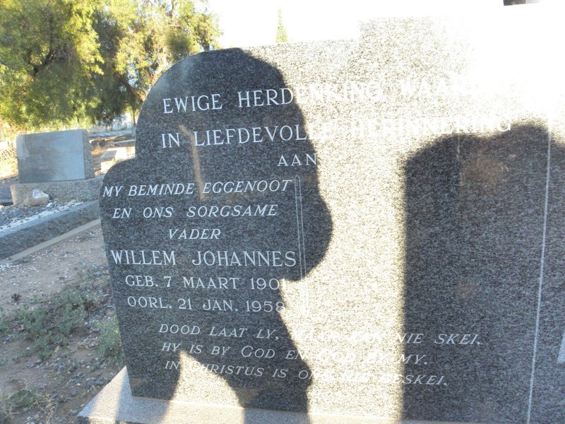 ? Willem Johannes 1901-1958